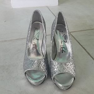 Glittery shoes